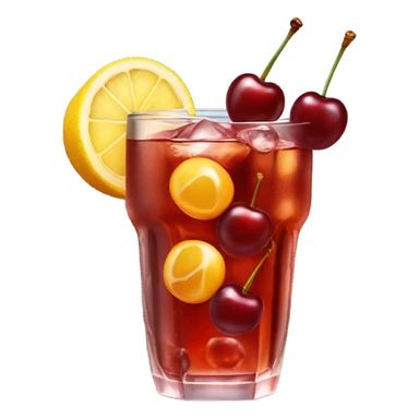 Cherry Iced Tea sticker
