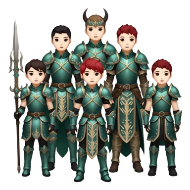 Rumi Mira Zoey Jinu Abby Saja Baby Saja From K-pop Demon Hunters Saja Boys & Hunters/X sticker