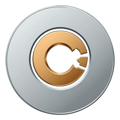 Minimal line-art icon of a small broken coin or downward arrow inside a circle, clean modern style, simple outlines, no background, transparent, represents “losses / setbacks sticker