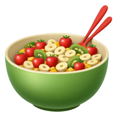 healthy bowl sticker