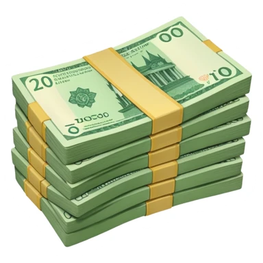 TISÍC KČ CZECH MONEY sticker