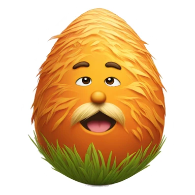 lorax egg sticker