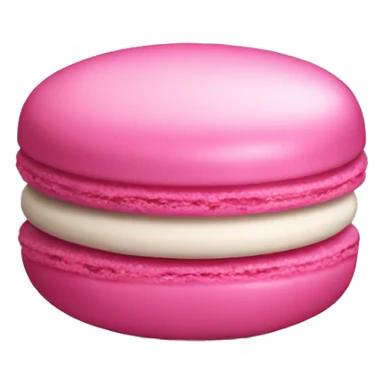 Pink macaroon sticker