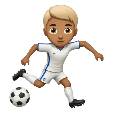 Rana jugando al fútbol  sticker