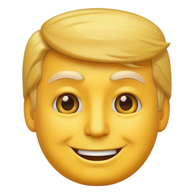 Trump emoji sticker