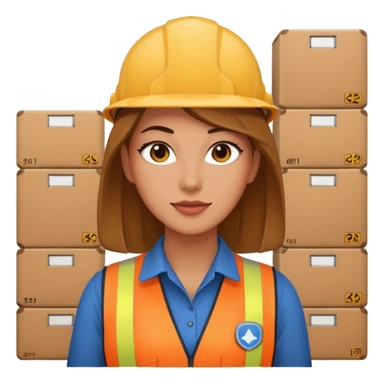 30-year-old female logistics center manager sticker