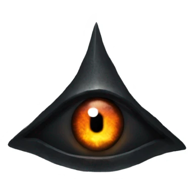 Eye of Sauron in Mordor sticker