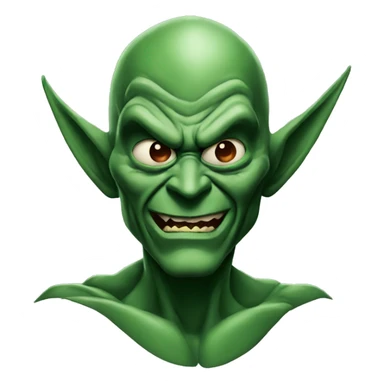 spidrman's green goblin sticker