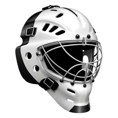 Masque de gardien de hockey sticker