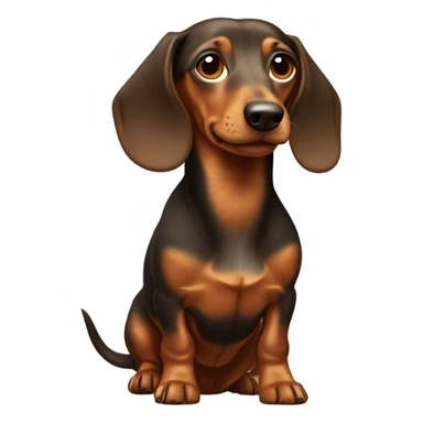 weiner dog sticker