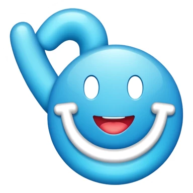 Creame la verificacion celeste chillante como un 100% como la de tiktok sticker