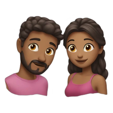 cinima couple love sticker