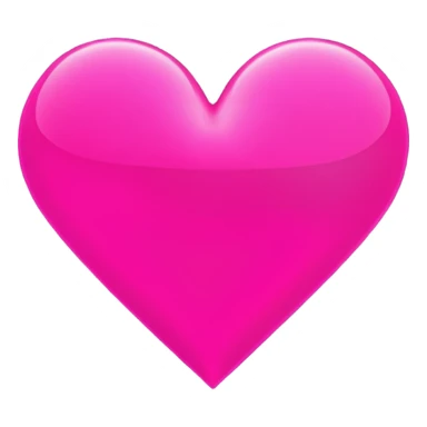 neon pink heart with glitch distortion, cyberpunk scanlines, glow effect, crisp vector style, no background sticker