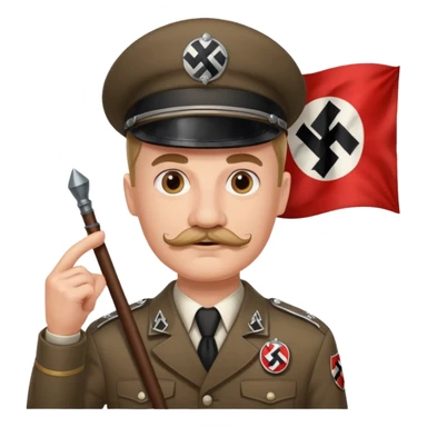 hitler swastika emoji sticker
