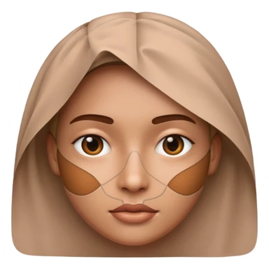 overlapping images, one realistic and one digital grid sticker