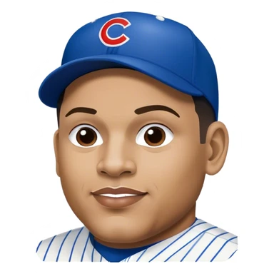 Sammy Sosa Chicago cubs sticker