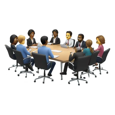 business meeting sticker