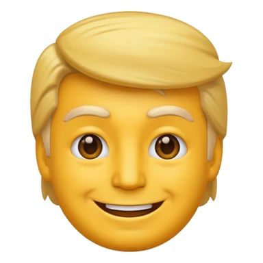 Trump emoji sticker