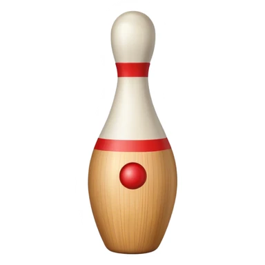 a bowling pin sticker