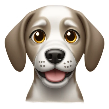 dog with money eyes  sticker