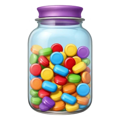 candys jar sticker
