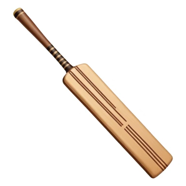 make a emoji of cricket bat sticker