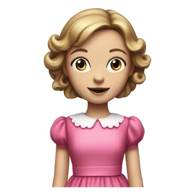 squid game doll from first game sticker