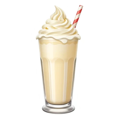 milkshake tall glass
 sticker