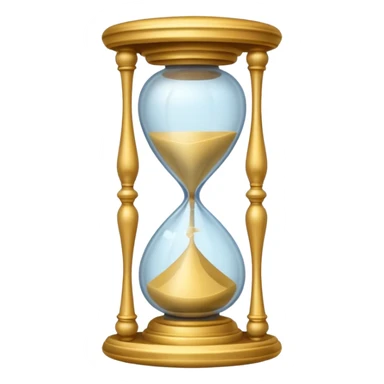 fancy ornate disney french hourglass sticker