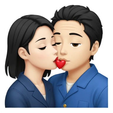 gojo satoru jujutsu kaisen kissing geto suguru sticker