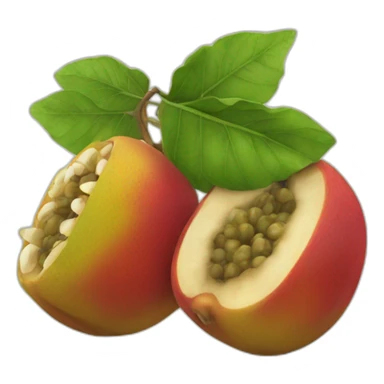 aguaymanto peruvian fruit. sticker