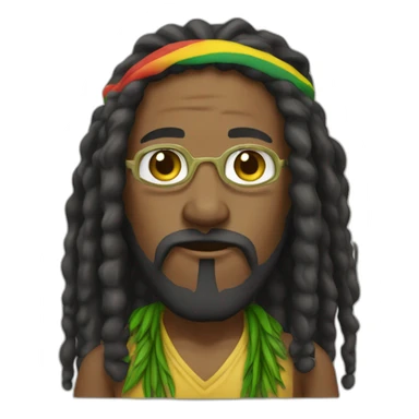 rastaman sticker