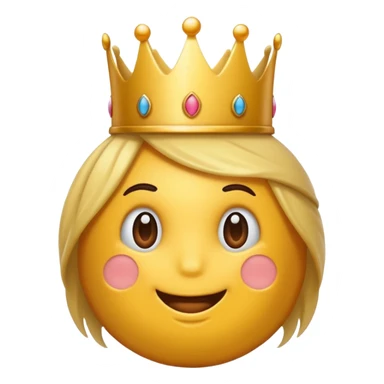 aggiungi una corona sulla testa sticker