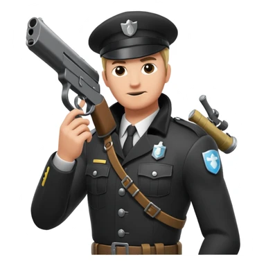 Crea un immagine con un uomo che fa il pollice alto stile fortnite  sticker