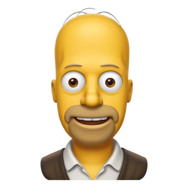 Homer simpson  sticker