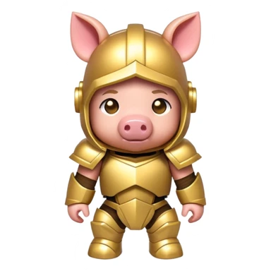 Minecraft baby Piglin sticker