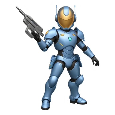 Soldado de arc riders game sticker