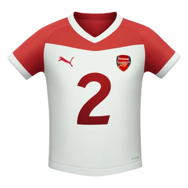 Arsenal FC Jersey sticker