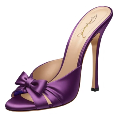 Agent Provocateur Elice Plum Mules
 sticker