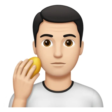 Un homme blanc qui frape un homme noir sticker