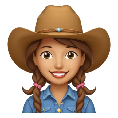 cowgirl sticker