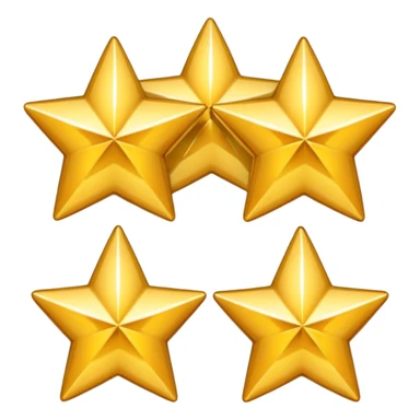3 stars sticker