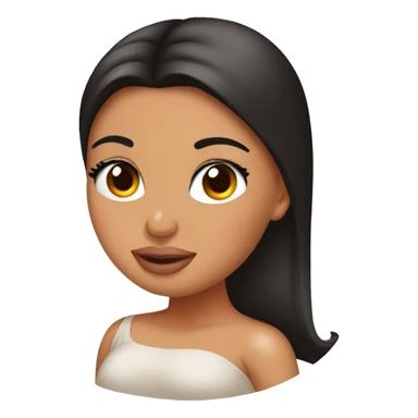 pregnant kim kardashian with peach head sticker