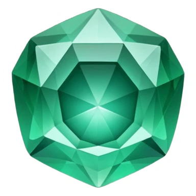 emerald gem sticker