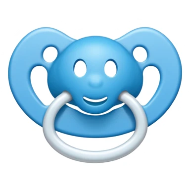 Chupeta azul sticker