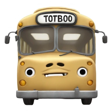 cat bus character from the movie “my neighbour totoro” sticker