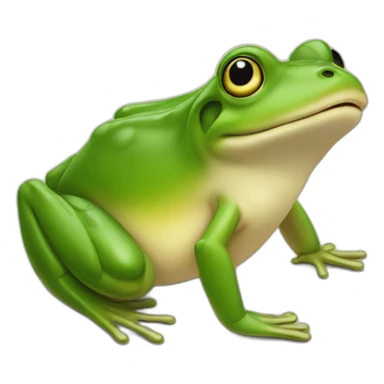 Grenouille sur canard sticker
