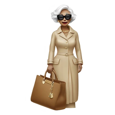 bag lady dior sticker