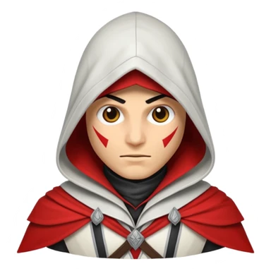 Assassin creed emoji smaler  sticker