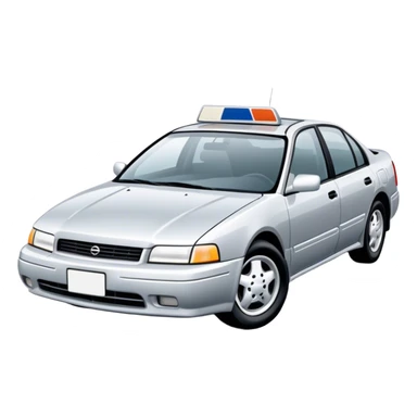 A 1996 Nissan Maxima with Colorado license plates. sticker